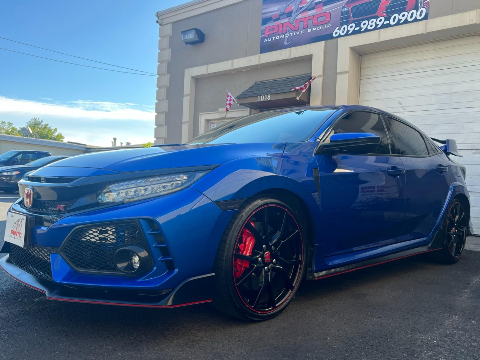 2019 Blue /Black/RedWOW Honda Civic (SHHFK8G73KU) , Manual transmission, located at 1018 Brunswick Ave, Trenton, NJ, 08638, (609) 989-0900, 40.240086, -74.748085 - WOW! A rare TYPE R!!! Serviced up + Perfect in every way!!! A must See! Please call Anthony to set up appt ASAP! This TYPE R WILL NOT LAST LONG!!!! - Photo #9